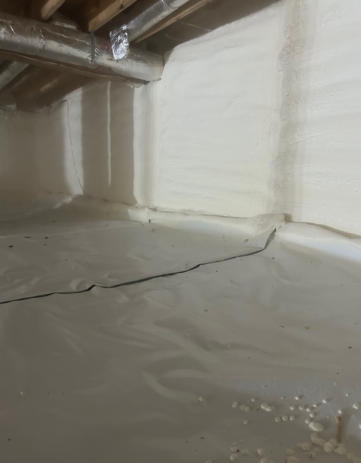 sealed crawl space