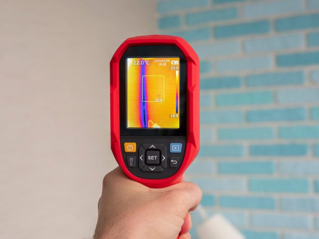 thermal imaging for insulation inspection